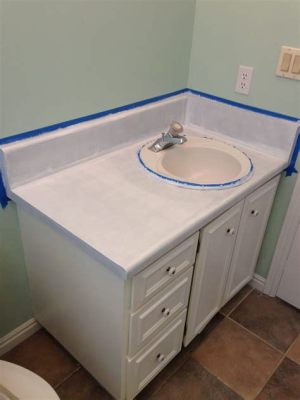 Can You Paint a Bathroom Countertop, and What Happens If You Paint a Fish?