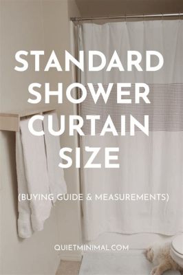 What Size Is a Regular Shower Curtain and Why Does It Matter in the Grand Scheme of Things?